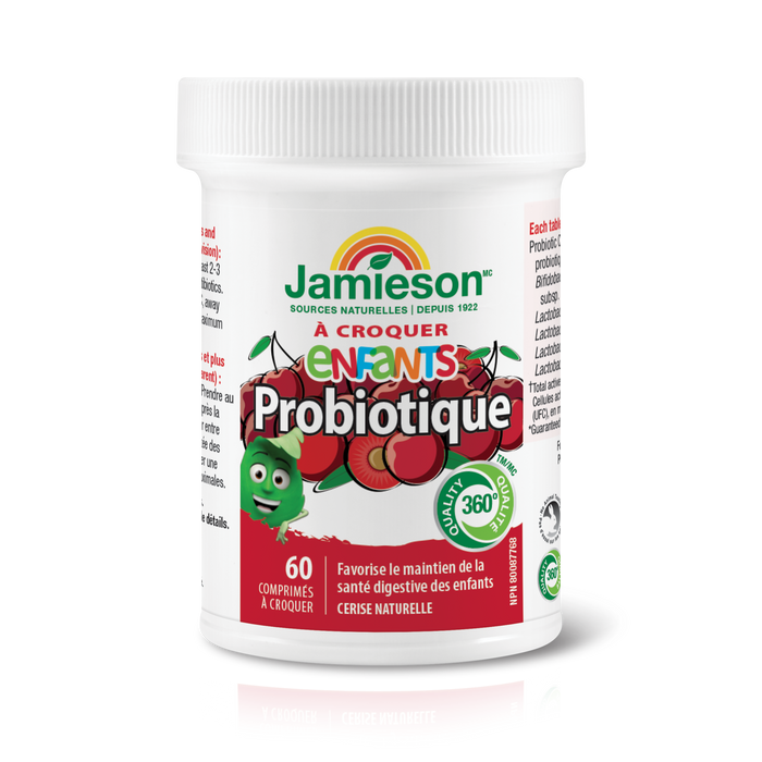 31000896 Jamieson Probiotic for Kids Chewable 5 Billion CFU, 60 ct 9123_ALT2