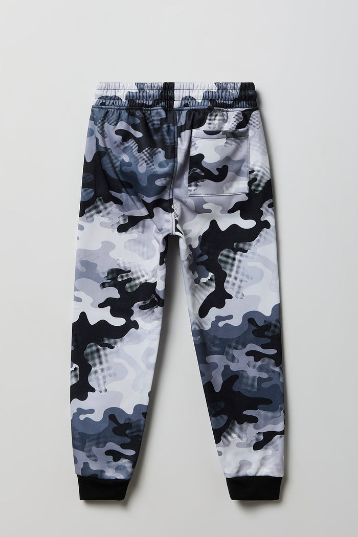 Kids Fleece Camo Jogger