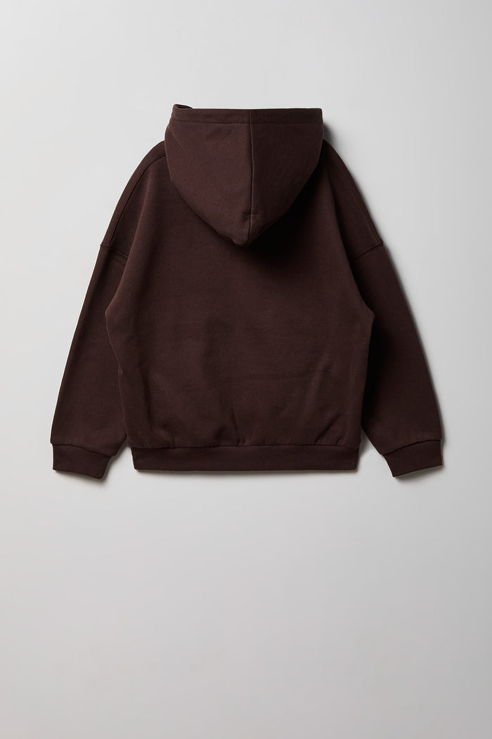 Kids Fleece Embroidered Hoodie