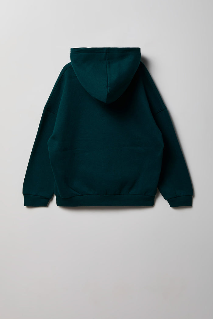 Kids Fleece Embroidered Hoodie