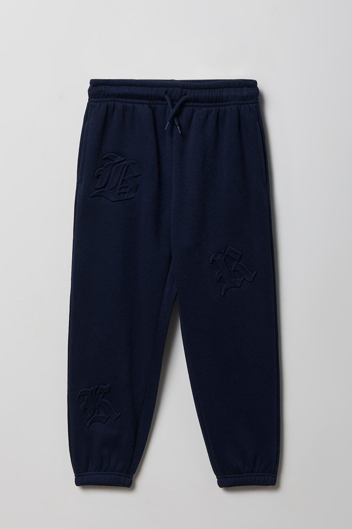 Kids Gothic Font Fleece Jogger