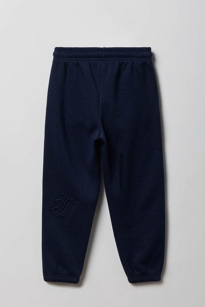 Kids Gothic Font Fleece Jogger