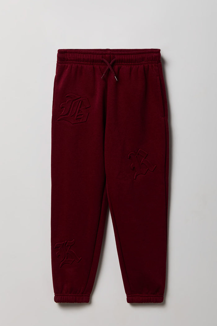 Kids Gothic Font Fleece Jogger