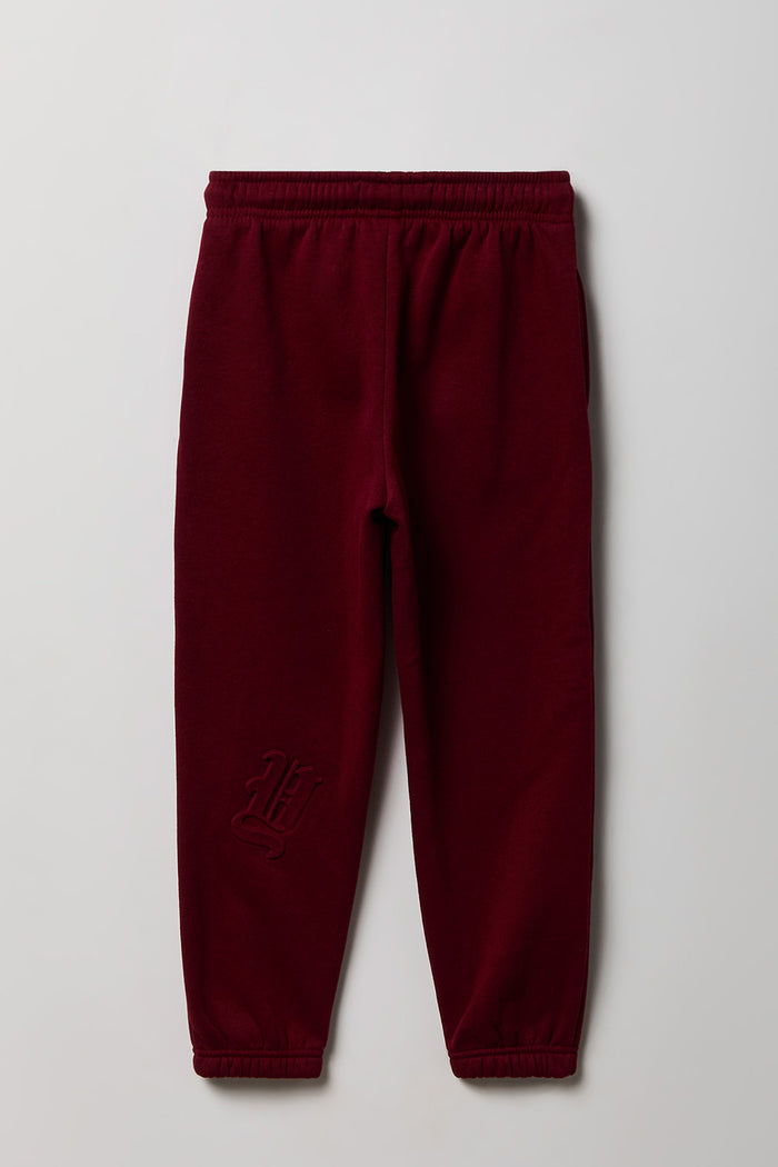 Kids Gothic Font Fleece Jogger
