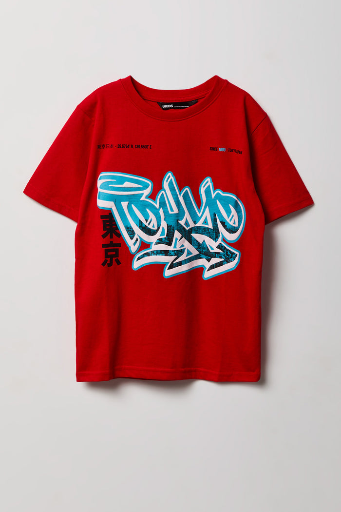 Kids Graffiti Graphic T-Shirt