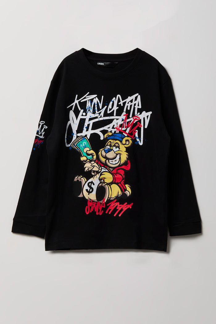 Kids Graphic Long Sleeve Top