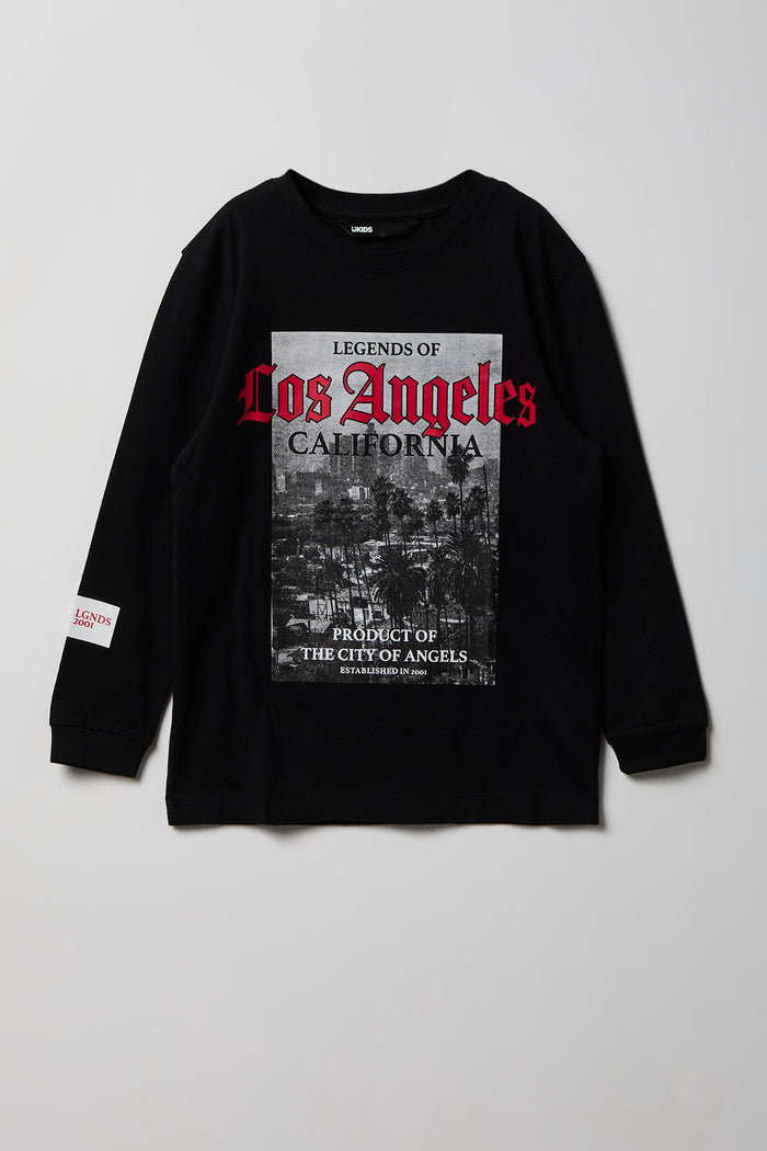 Kids Graphic Long Sleeve Top