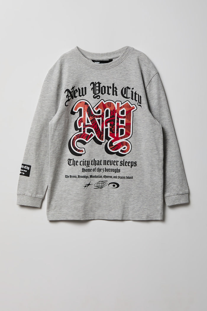 Kids Graphic Long Sleeve Top