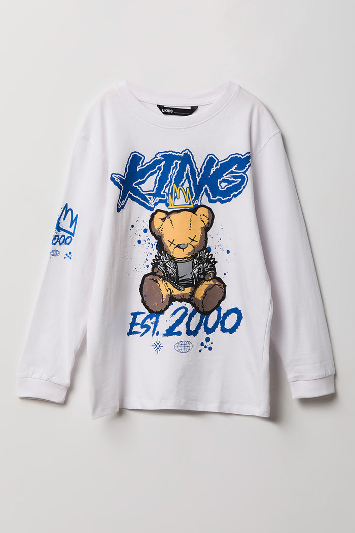 Kids Graphic Long Sleeve Top