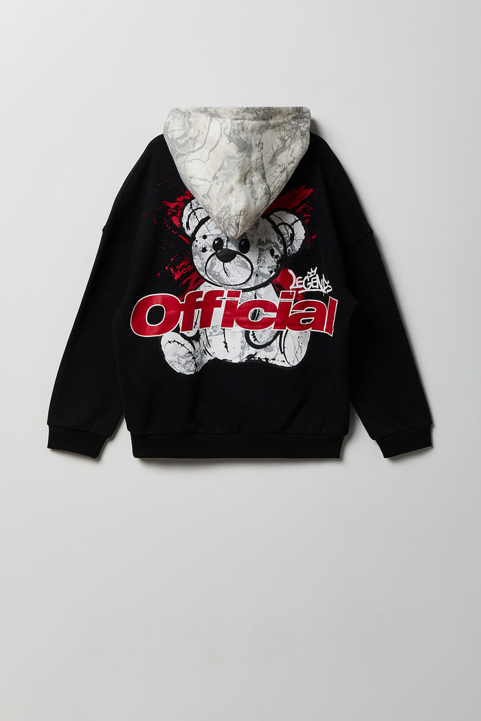 Kids Legend Bear Graphic Hoodie