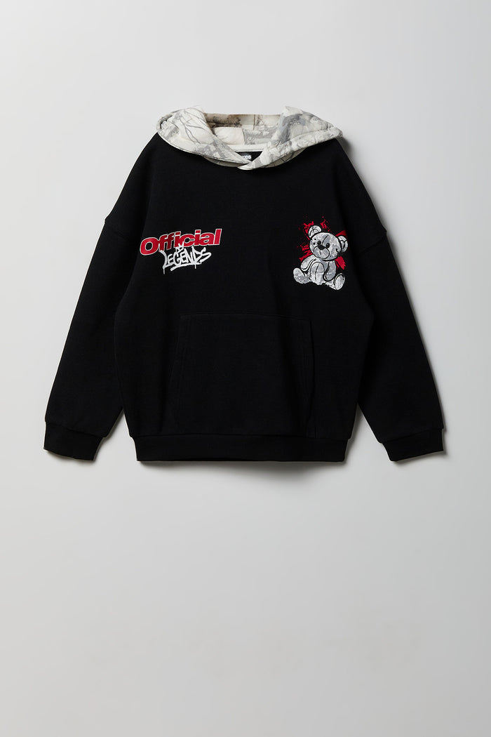 Kids Legend Bear Graphic Hoodie
