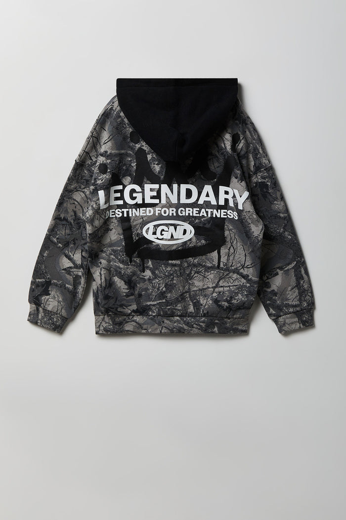 Kids Legend Bear Graphic Hoodie