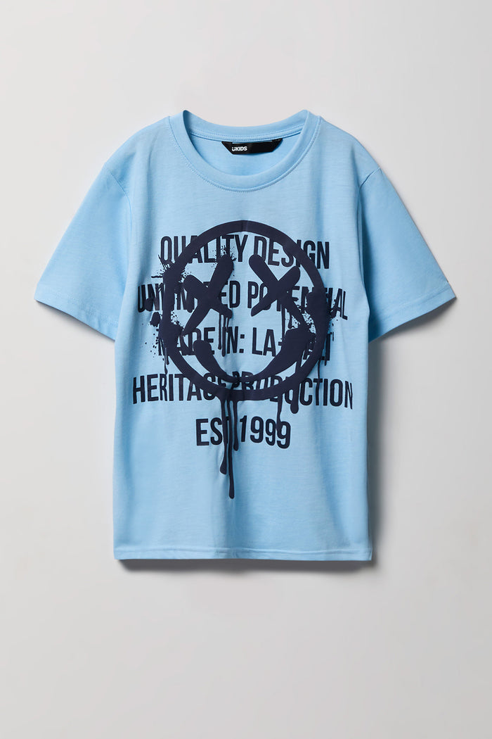 Kids Smiley Graphic T-Shirt