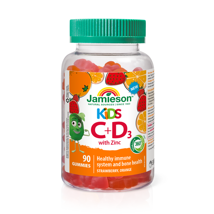 9997 Kids Vitamin C+D3 Gummies with Zinc 9997_MAIN