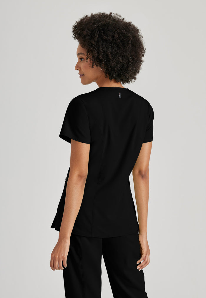 Kim Top - Black - Grey's Anatomy Scrubs