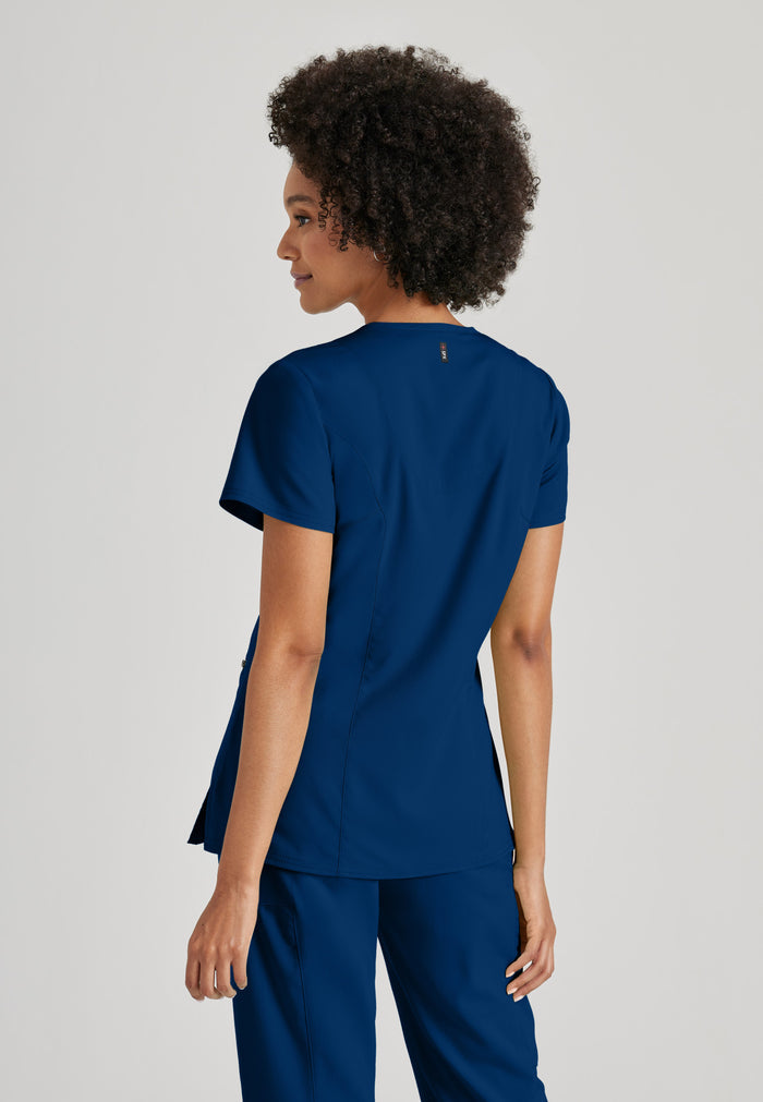 Kim Top - Indigo - Grey's Anatomy Scrubs