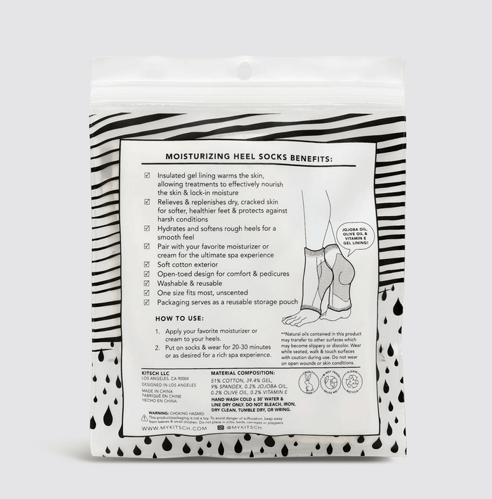 Kitsch Moisturizing Heel Socks - Aesthetics By Kell