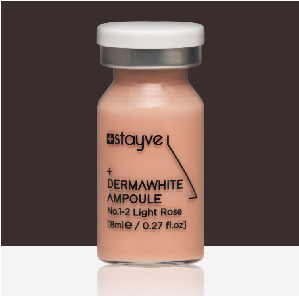 Korean Stayve Dermawhite Ampoule No. 1-2 Light Rose 8ml 1 vial - SD Cosmetics Care
