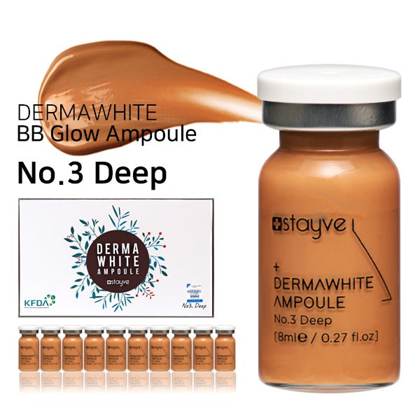 Korean Stayve Dermawhite Ampoule No. 3 Deep 8ml 1 vial - SD Cosmetics Care