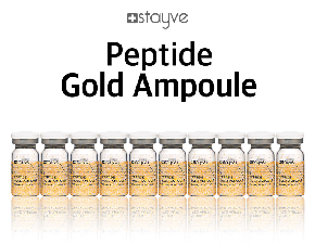Korean Stayve Peptide Gold Ampoule 8ml 1 vial - Anti-Aging, Hydrating, Youthful Glow Treatment - SD Cosmetics Care