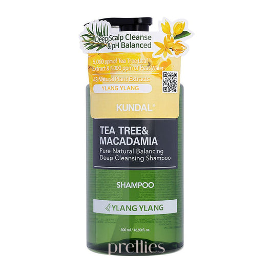 KUNDAL Tea Tree Shampoo 500ml - Ylang Ylang