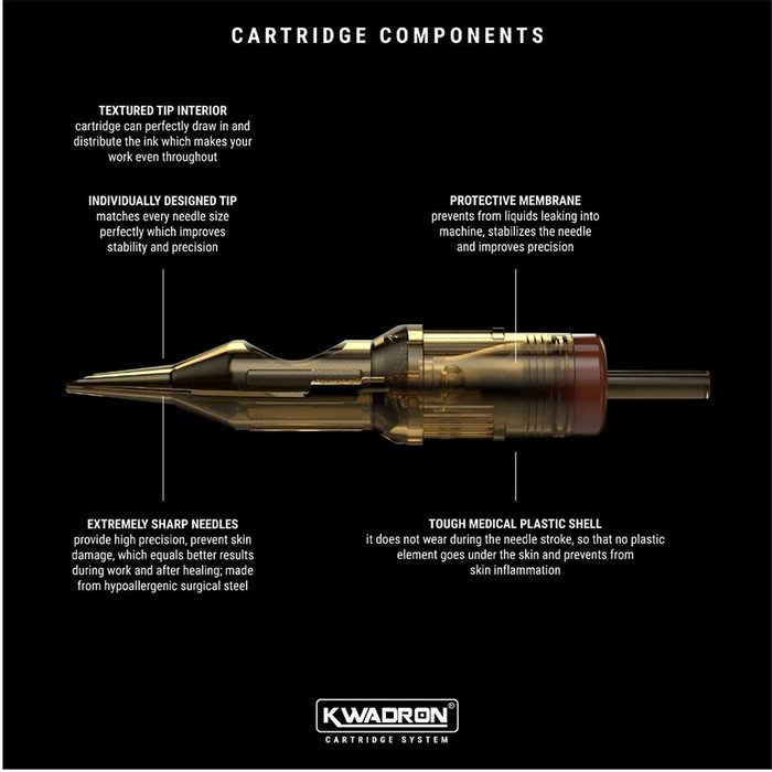 Kwadron PMU Cartridge Needles | Permanent Makeup Universal Cartridge needles - SD Cosmetics Care