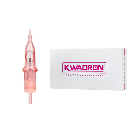 KWADRON PMU Optima 1 Round Liner Cartridges - Precision Needles with Membrane Safety System - SD Cosmetics Care