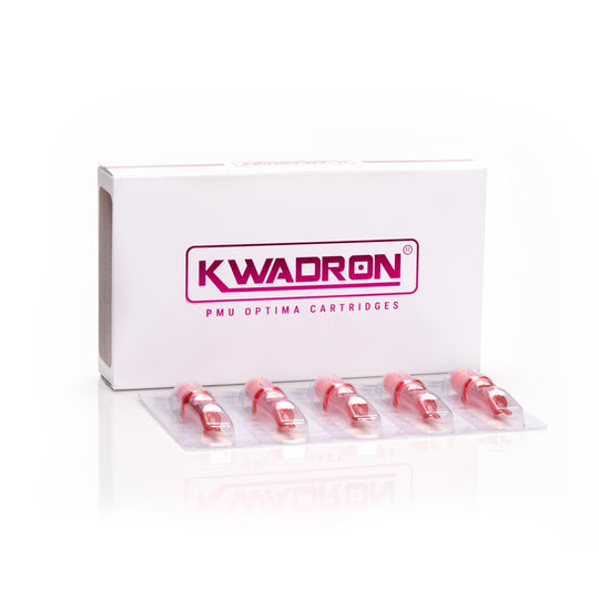 KWADRON PMU Optima 1 Round Liner Cartridges - Precision Needles with Membrane Safety System - SD Cosmetics Care