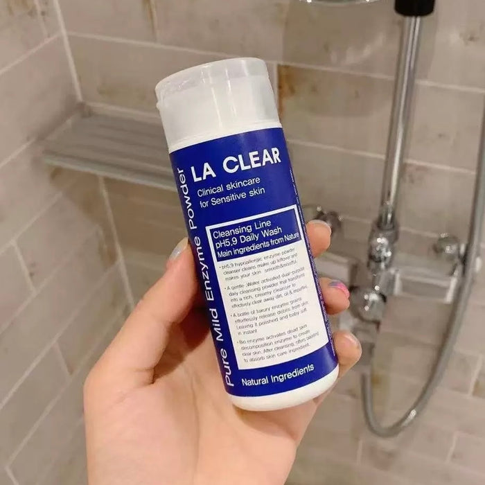 LA CLEAR 酵素潔面粉洗面奶 LA CLEAR Clinical skincare for Sensitive skin Cleansing Line pH5.9 Daily Wash