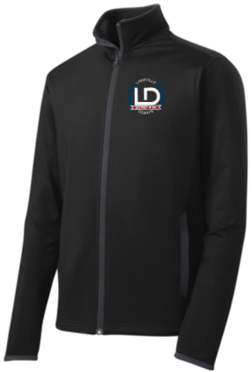LAKEVILLE DEBATE ADULT STRETCH CONTRAST FULL ZIP JACKET
