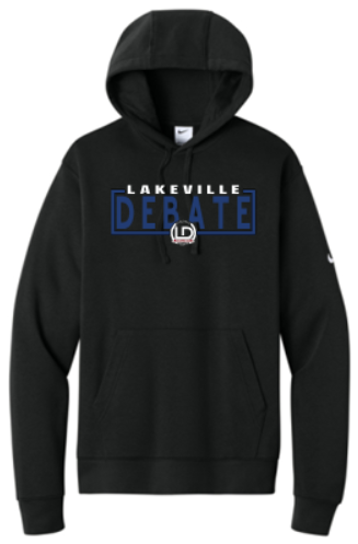 LAKEVILLE DEBATE NIKE CLUB HOODIE