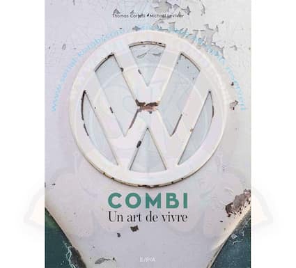 Large VW Bus Coffee Table Book, in French
