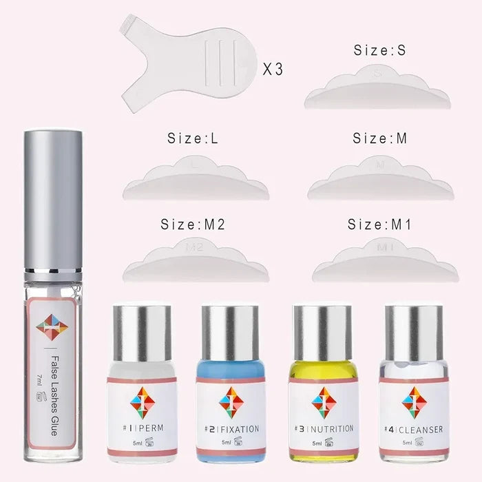 Lash lift kit eyelash perm kit,Professional Eyelash Lifting kit,Semi-Permanent Curling Perming Wave Lash Lifting - SD Cosmetics Care