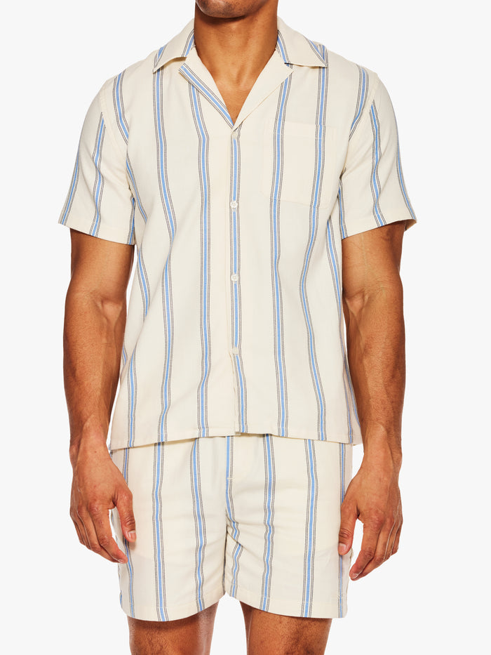 Les Deux Lawson Stripe Shorts