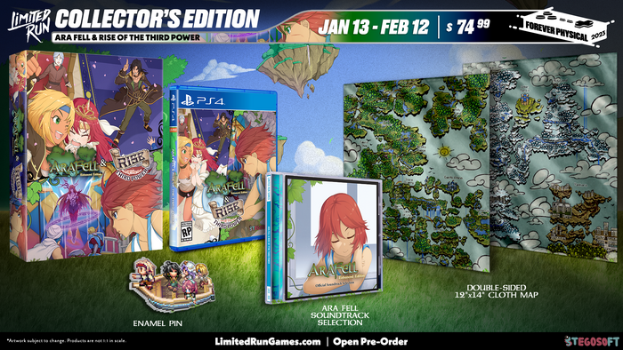 Limited Run #496: Ara Fell & Rise of the Third Power Collector's Edition (PS4)