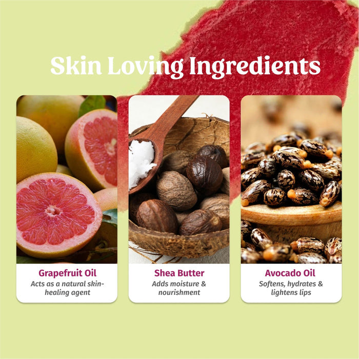 ingredients of vilvah grapefruit lip balm