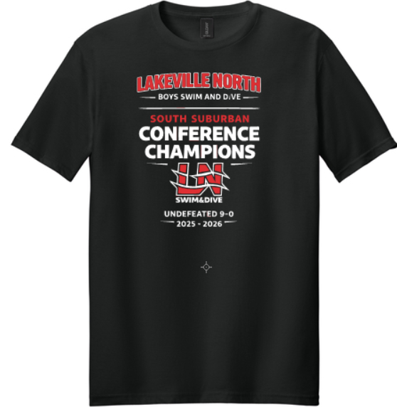 LN BOY'S SWIM & DIVE CHAMPIONS SOFTSTYLE T-SHIRT