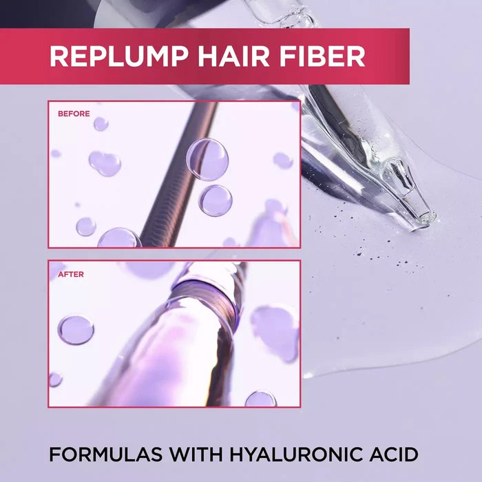 LOREAL PARIS Elvive Hyaluron + Plump 72H Hydrating Conditioner - Hyaluronic Acid  لوريال باريس بلسم مرطب 72 ساعة بحمض الهيالورونيك