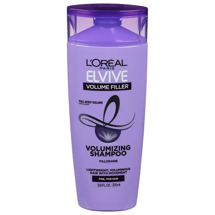 LOREAL PARIS Elvive Volume Filler Up to 24H Volumizing Shampoo - Fine, Thin Hair  لوريال باريس فوليوم فيلر شامبو لتكثيف الشعر