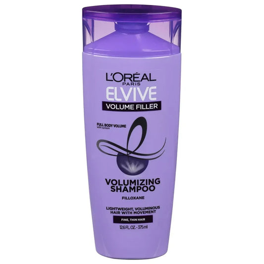 LOREAL PARIS Elvive Volume Filler Up to 24H Volumizing Shampoo - Fine, Thin Hair  لوريال باريس فوليوم فيلر شامبو لتكثيف الشعر