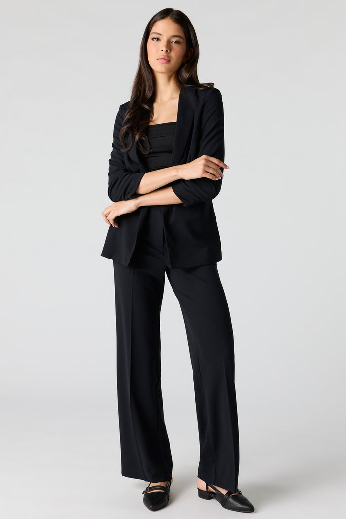 Low Rise Straight Leg Dress Pant