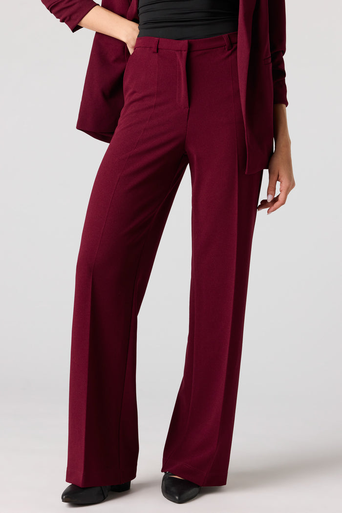 Low Rise Straight Leg Dress Pant