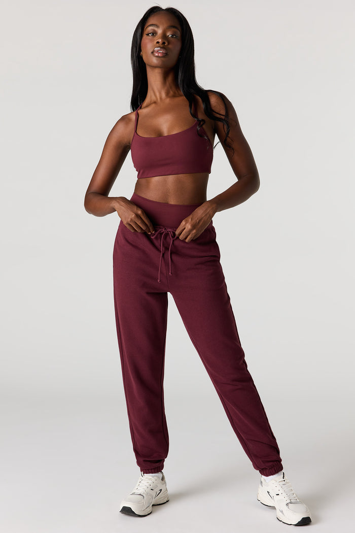 Luxe Fleece Low-Rise Jogger