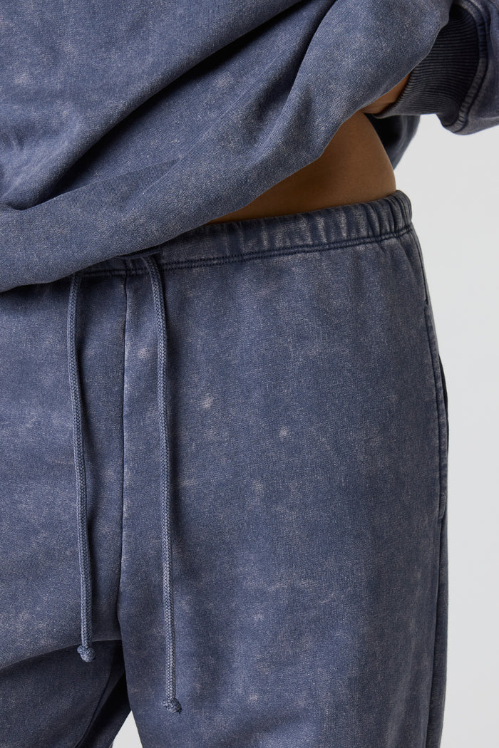 Luxe Fleece Washed Low-Rise Jogger