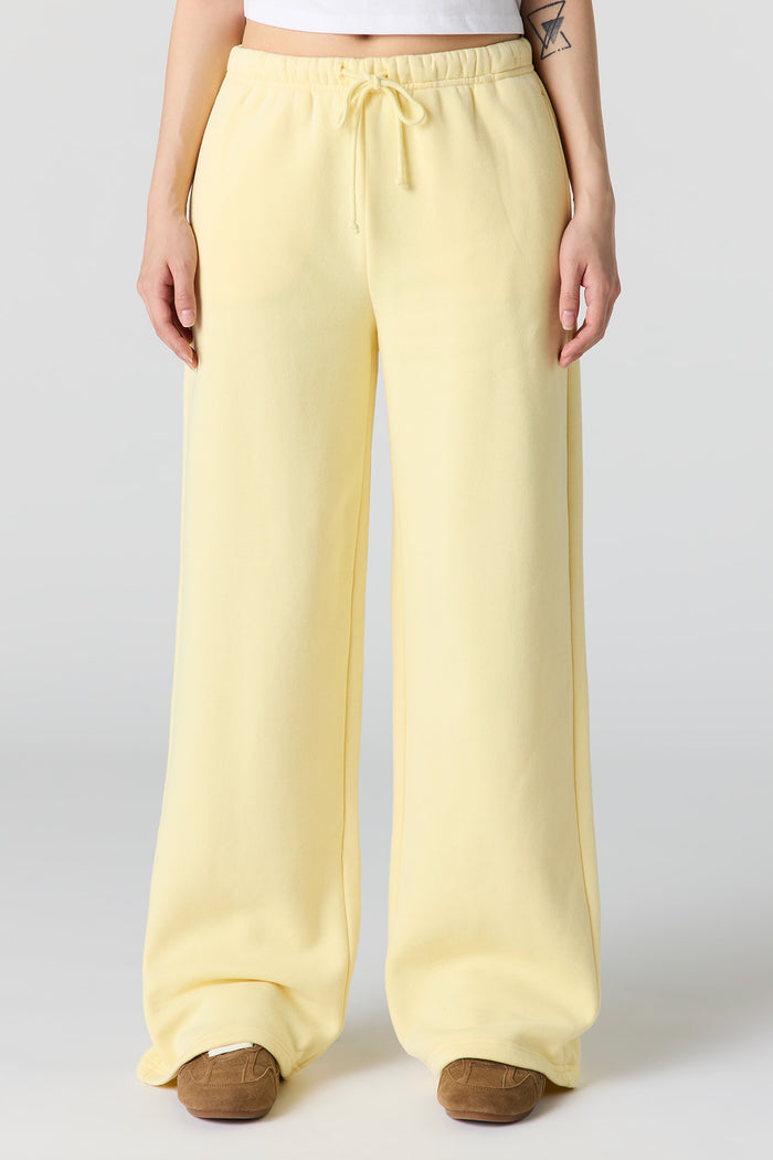 Luxe Fleece Wide Leg Sweatpant