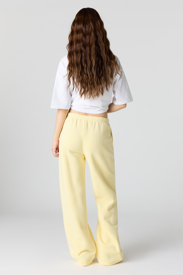 Luxe Fleece Wide Leg Sweatpant