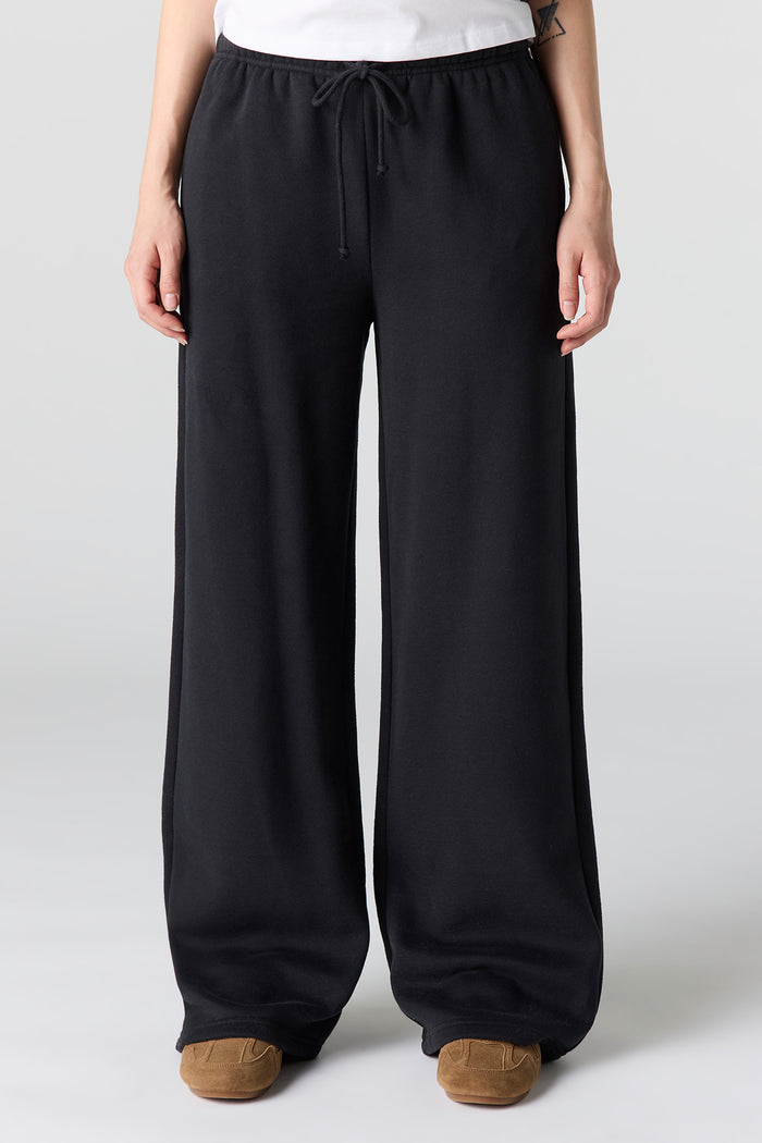 Luxe Fleece Wide Leg Sweatpant