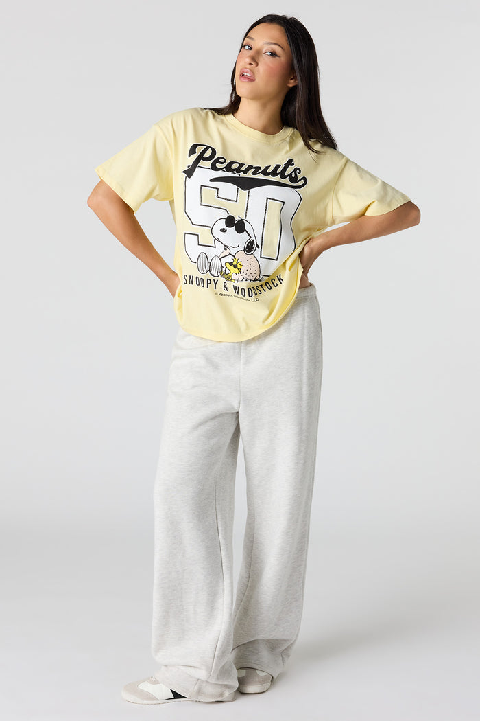 Luxe Heavy Cotton Peanuts Graphic T-Shirt