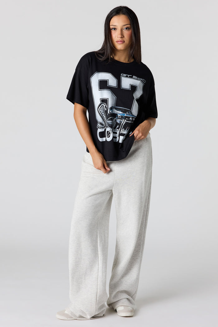 Luxe Heavy Cotton Shelby Cobra Graphic T-Shirt