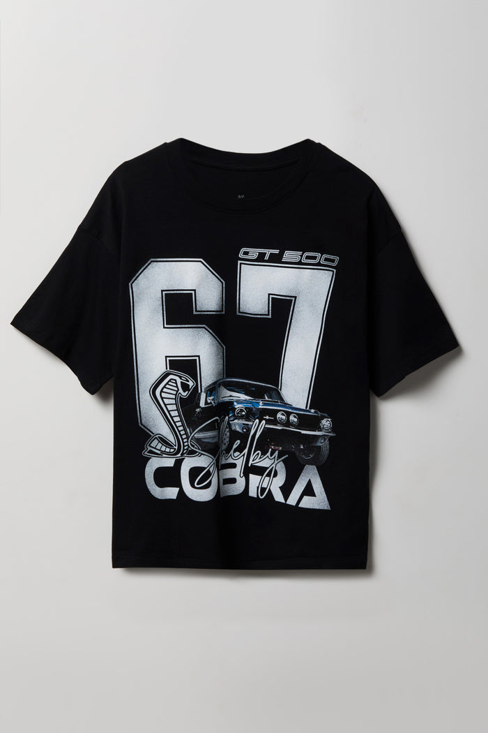 Luxe Heavy Cotton Shelby Cobra Graphic T-Shirt